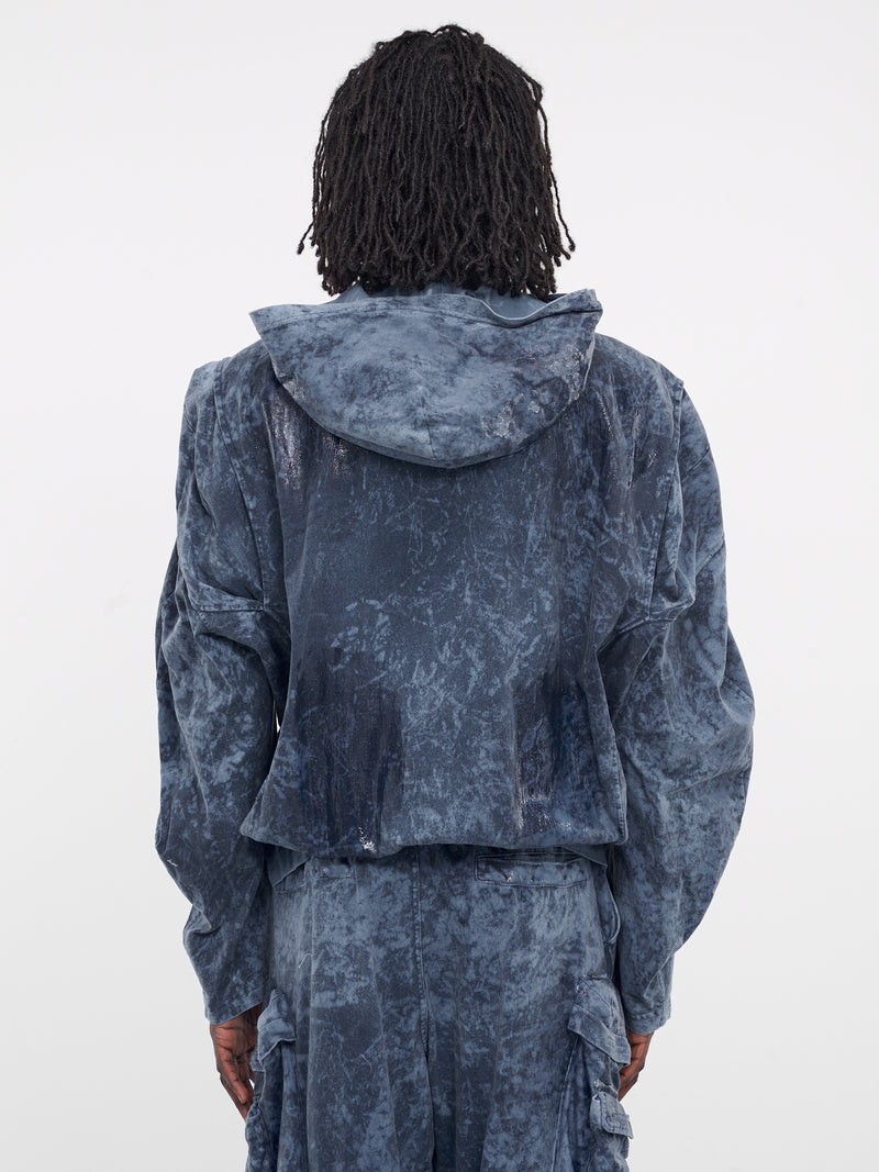 S-Mika-Zip Hoodie (A13842-S-MIKA-ZIP-BLUE)