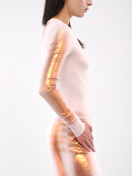 pink metallic diesel dress D-Anessa Dress (A14442-0WFBW-VIOLET)