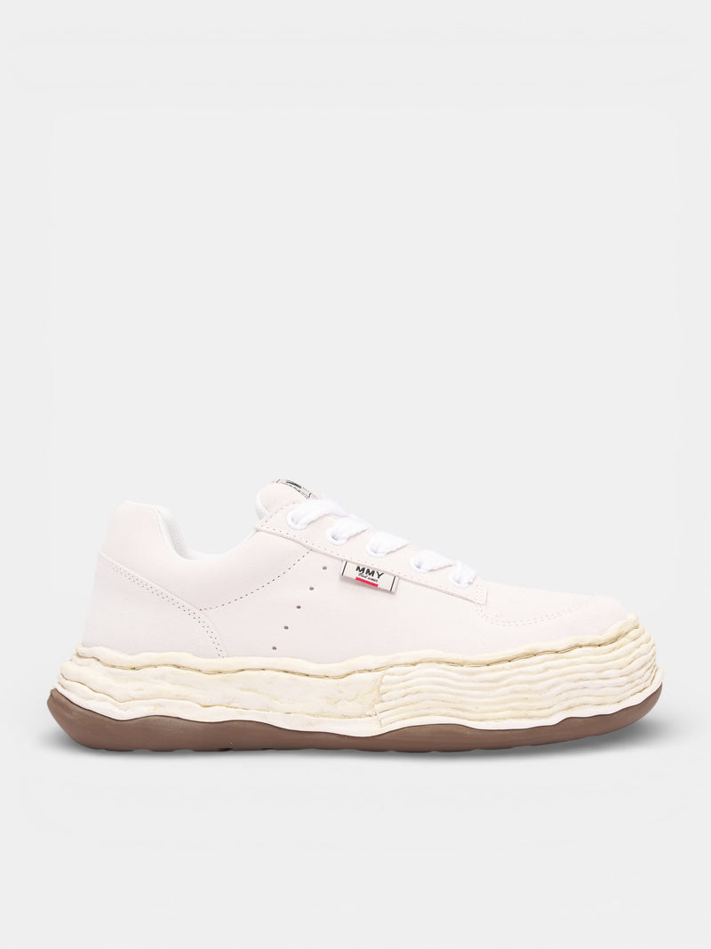 White Leather OG Sole Oliver Sneakers (A16FW708-WHITE)