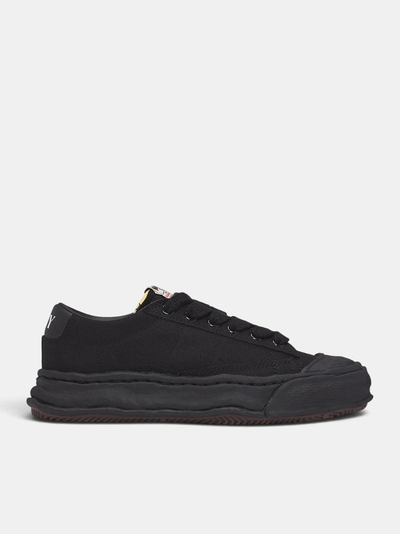Jackson Black Canvas Sneakers (A17FW704-BLACK)