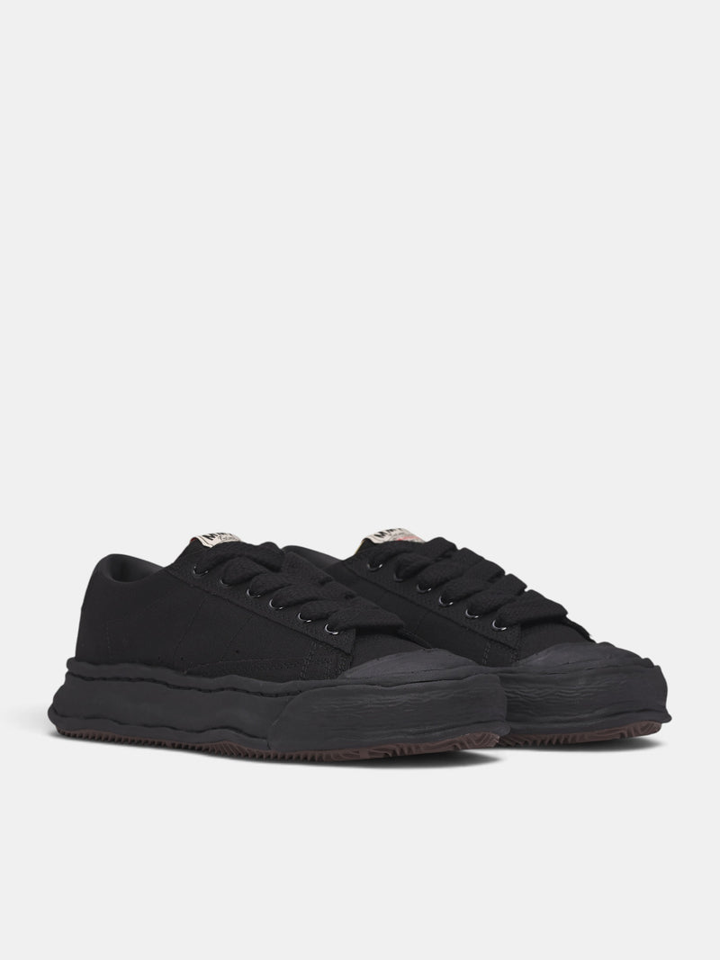 Jackson Black Canvas Sneakers (A17FW704-BLACK)