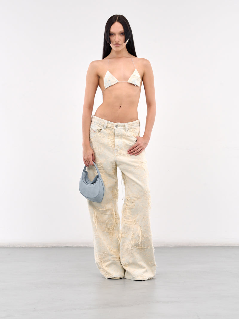 De-Bikiny-Fsg Distressed Denim Bra (A19062-09M40-DENIM)