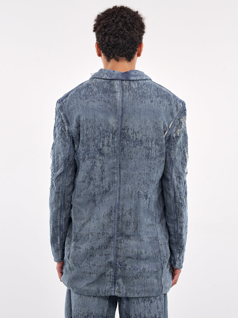 D-Pekka-Fsg2 Denim Blazer (A19364-068RQ-BLUE)