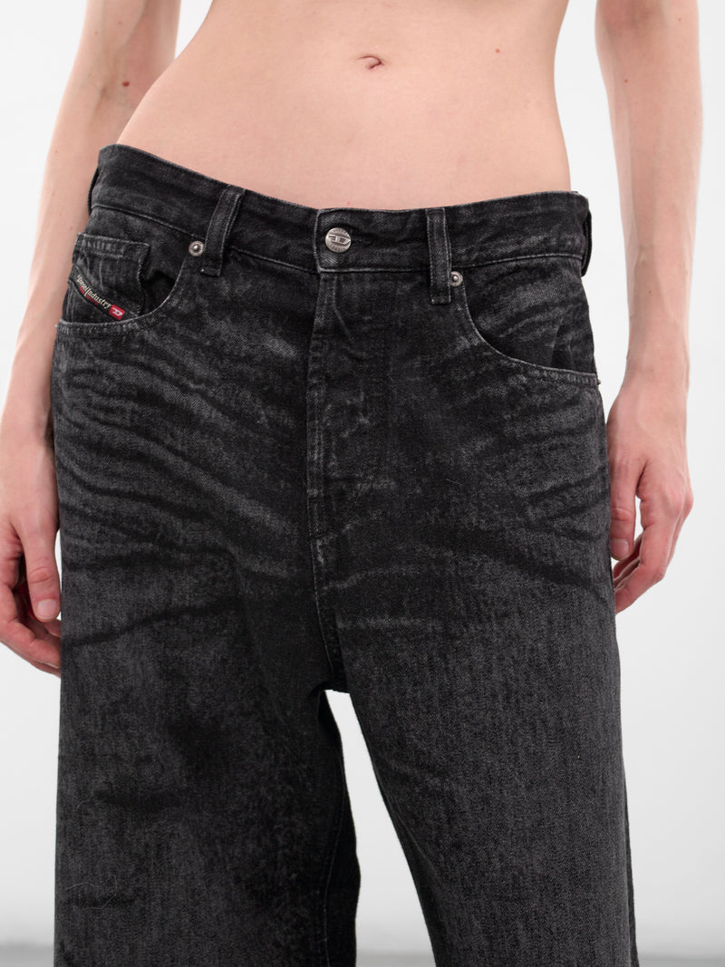 Black 1996 D-Sire-Fsh1 Denim Jeans (A21497-007DB-02-BLACK)