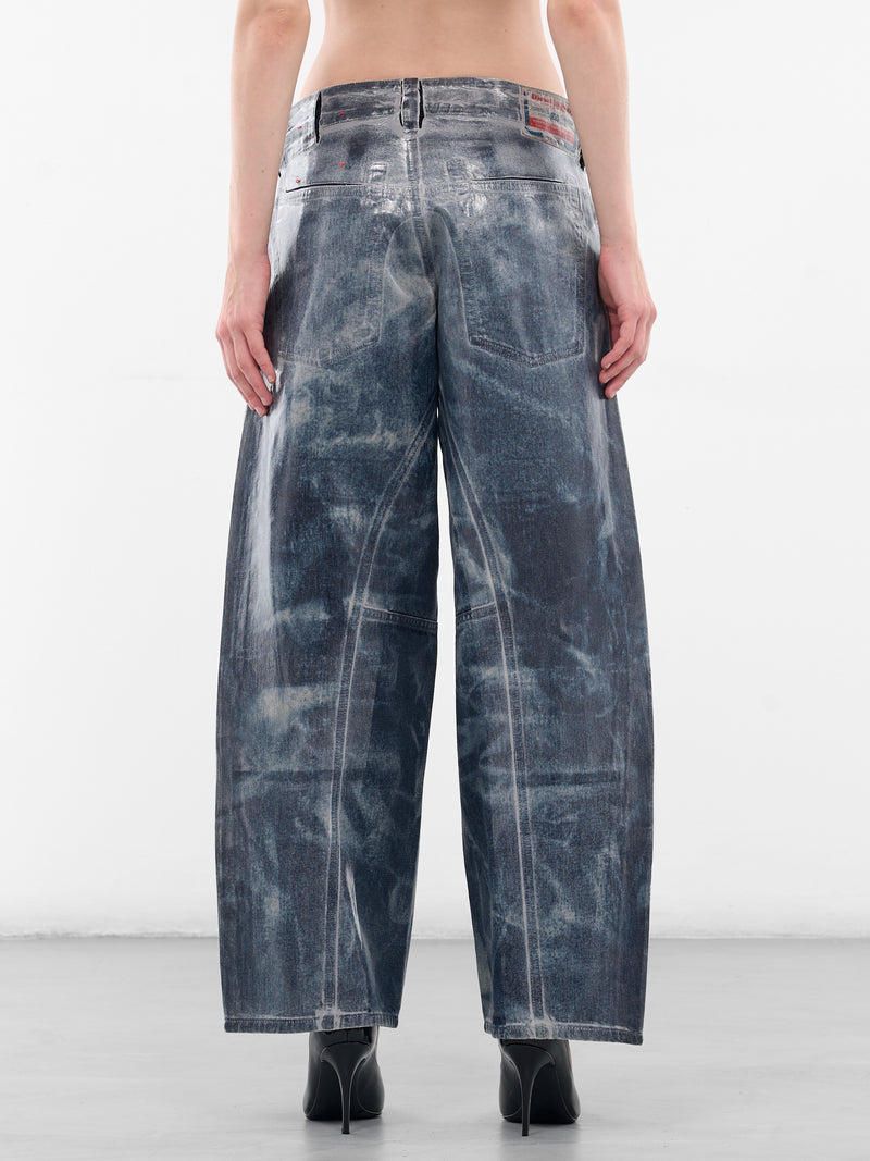 Blue 1997 D-Enim-M Wide Jeans (A21596-007CU-01-BLUE)