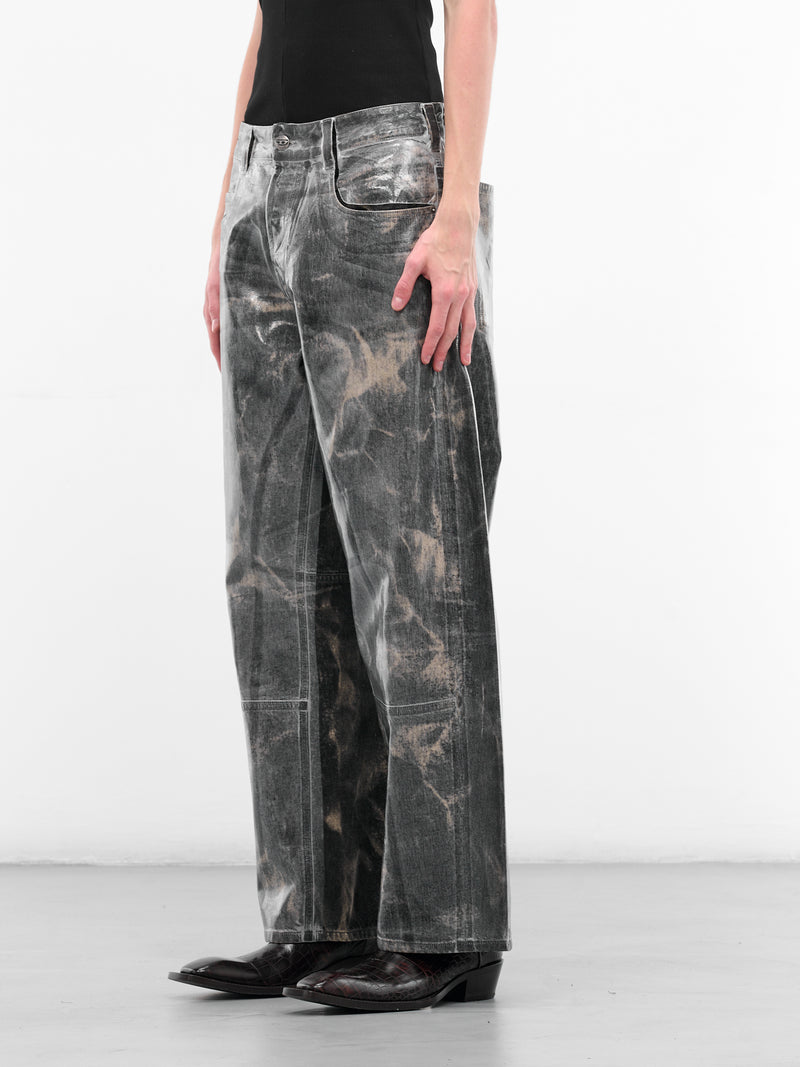 Black 1997 D-Enim-M Wide Jeans (A21607-007DP-02-BLACK)