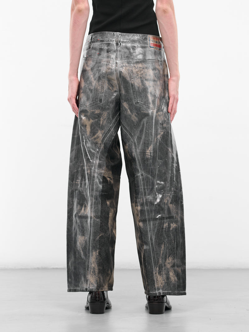 Black 1997 D-Enim-M Wide Jeans (A21607-007DP-02-BLACK)