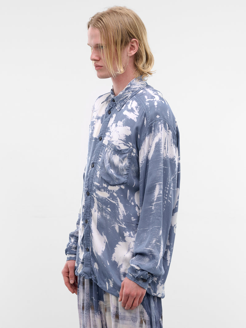 S-Ramon-Plain X-Ray Denim Shirt (A22378-0NJCM-8GJ-BLUE)