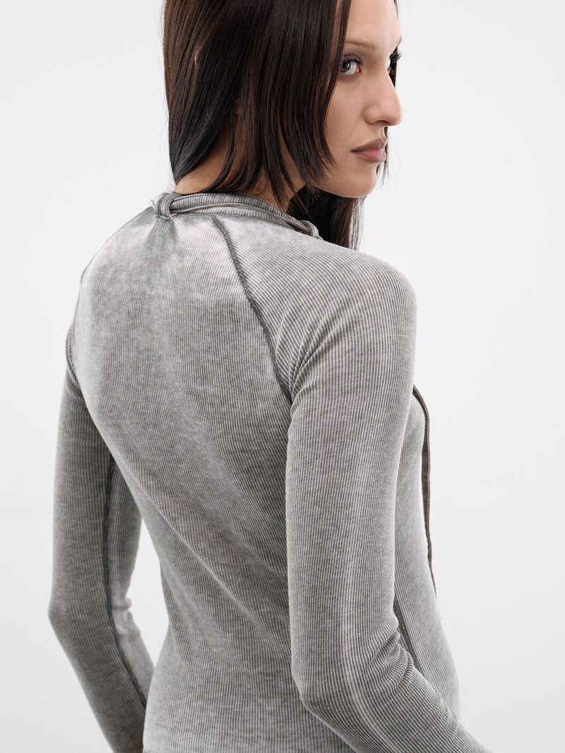 Gray T-Ecla-Ls Long Sleeve (A22928-0HGCQ-9CY-MEDIUM-GREY)
