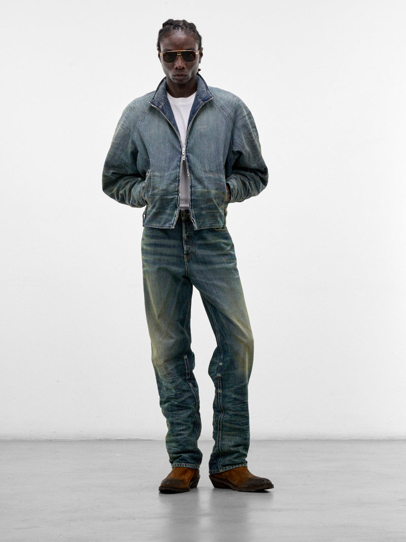 Blue Denim D-Voeed Jeans (A25943-1991-D-VOEED-DENIM)
