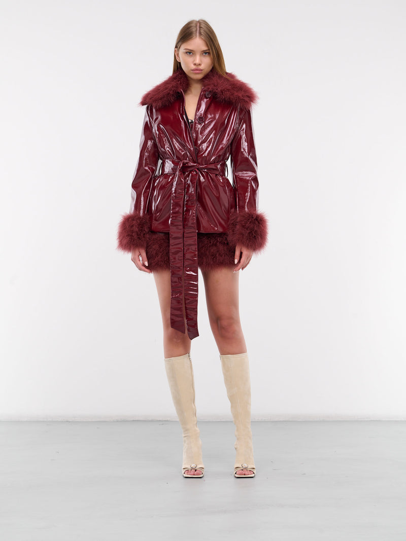 BLUMARINE Patent Leather Bra | H. Lorenzo - styled