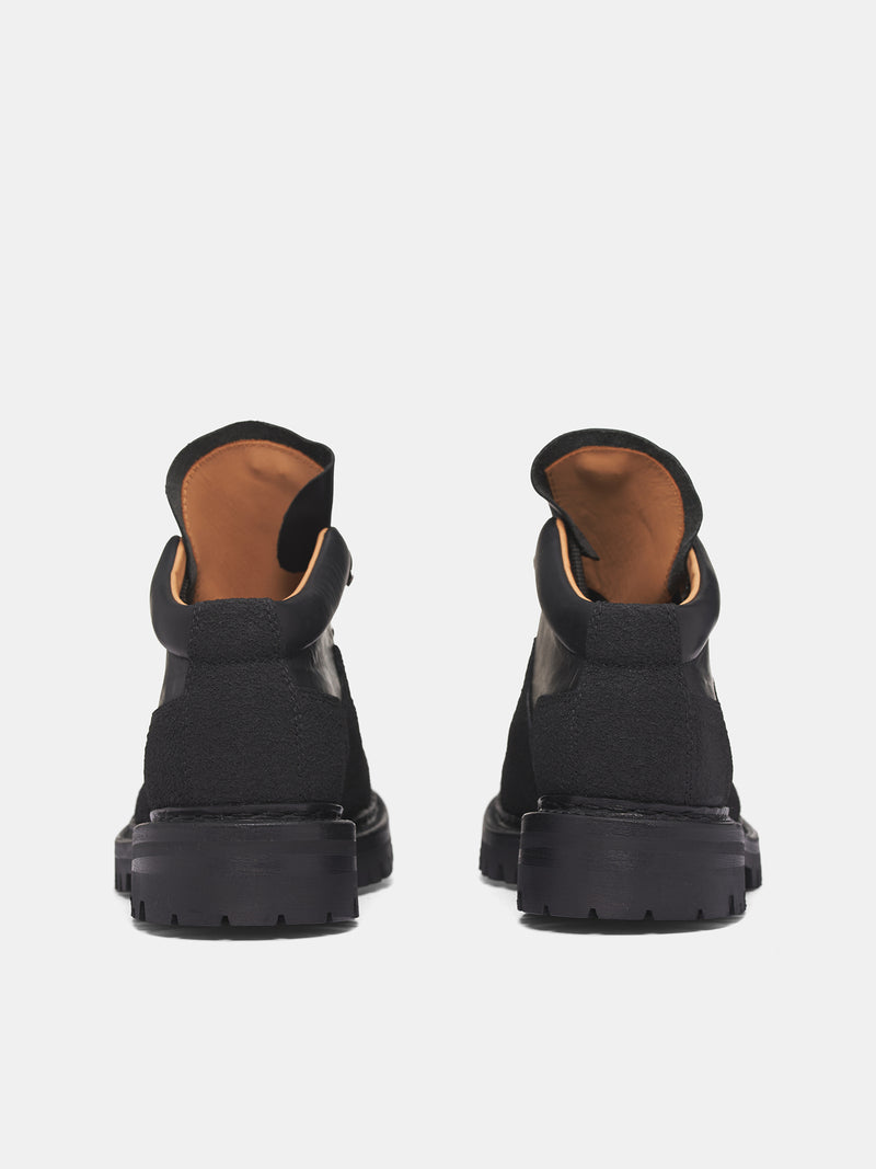 Black Quest Leather Boots (A4257QB-QUEST-BLACK)