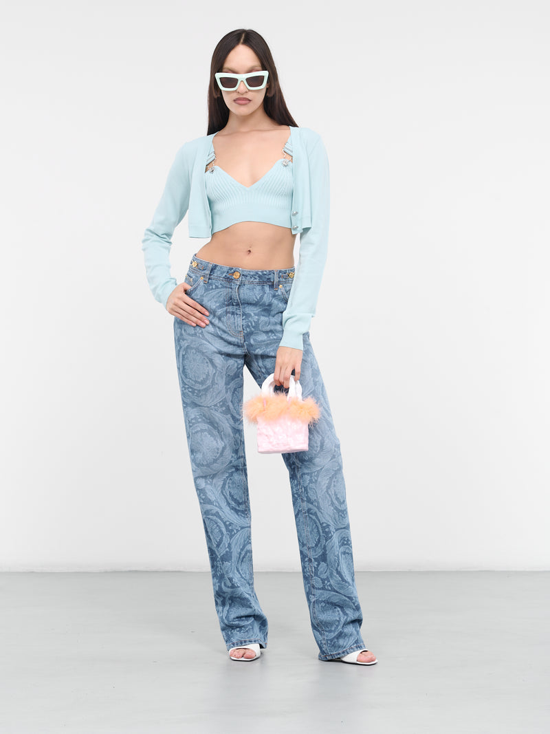 Suspender Crop Top (A0880-3703-0332-AQUA-BLUE)