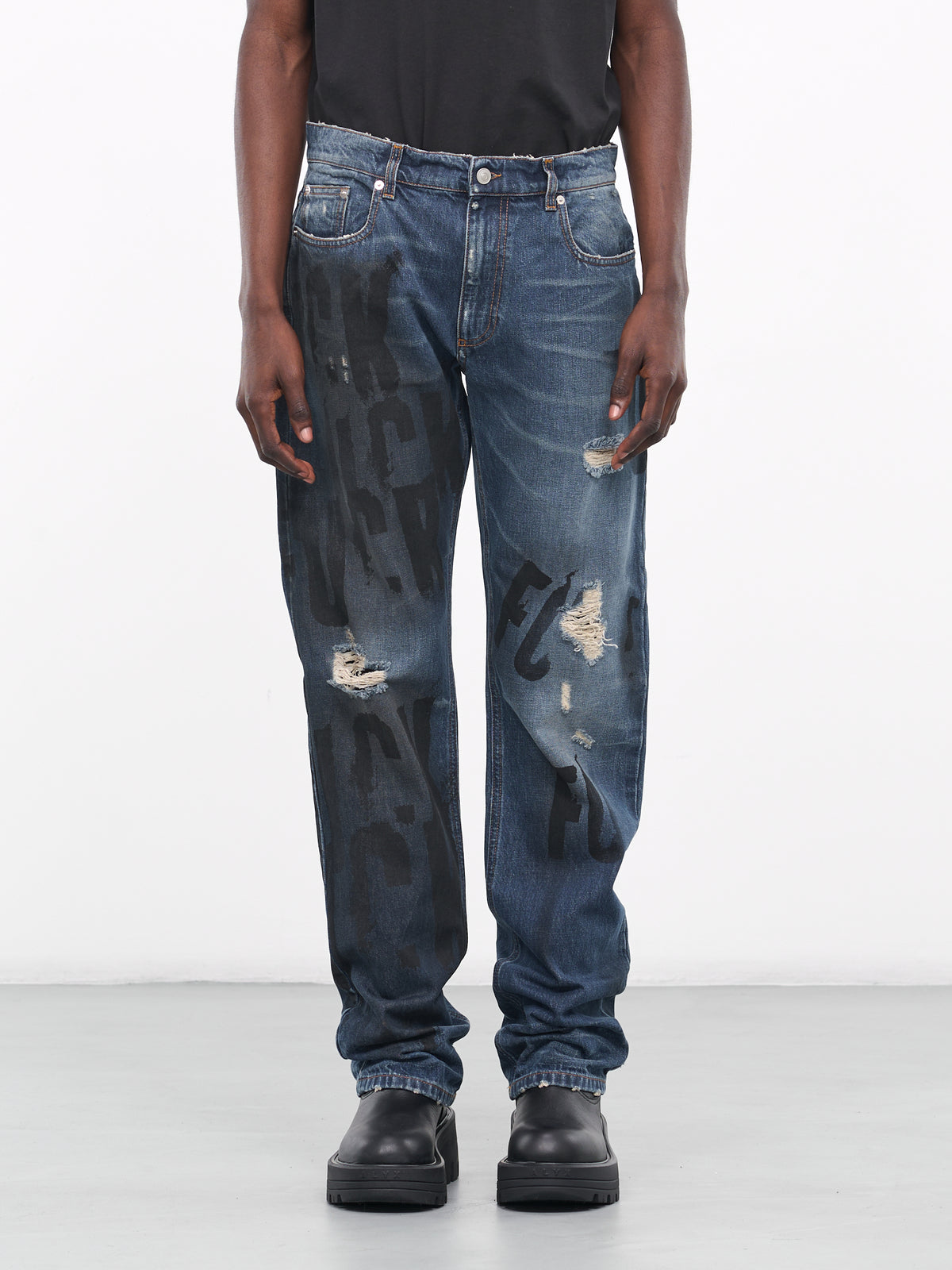 Mark Flood Jeans (AAUPA0416FA01-BLU0014-MID-BLUE)