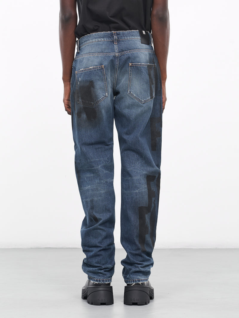 Mark Flood Jeans (AAUPA0416FA01-BLU0014-MID-BLUE)