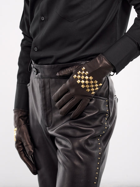 小物 ernest w. baker leather globe ernest w. baker leather globe（Ernest W. Baker Black Studded