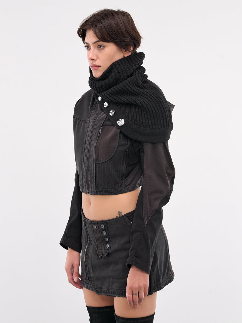 Wool Snood (AC3K-BLACK)