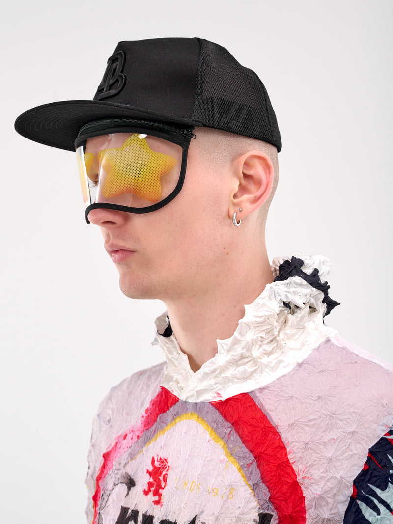 Graphic Trucker Hat (71HT20-BLACK)