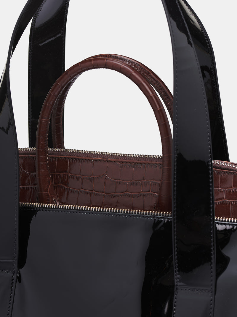 Carrie Bag (ACC05C0L1-BLACK-BROWN)