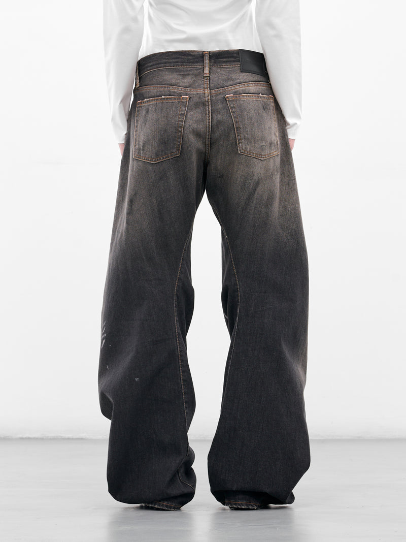 2006 Loose Fit Denim Jeans (2006F-BLACK)