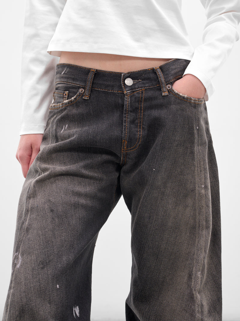2006 Loose Fit Denim Jeans (2006F-BLACK)