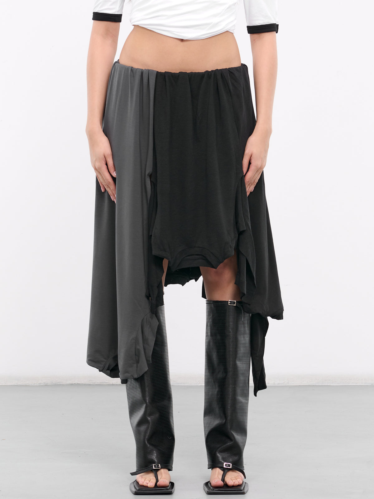 Layered Skirt (AF0460-ANTHRACITE-GREY0