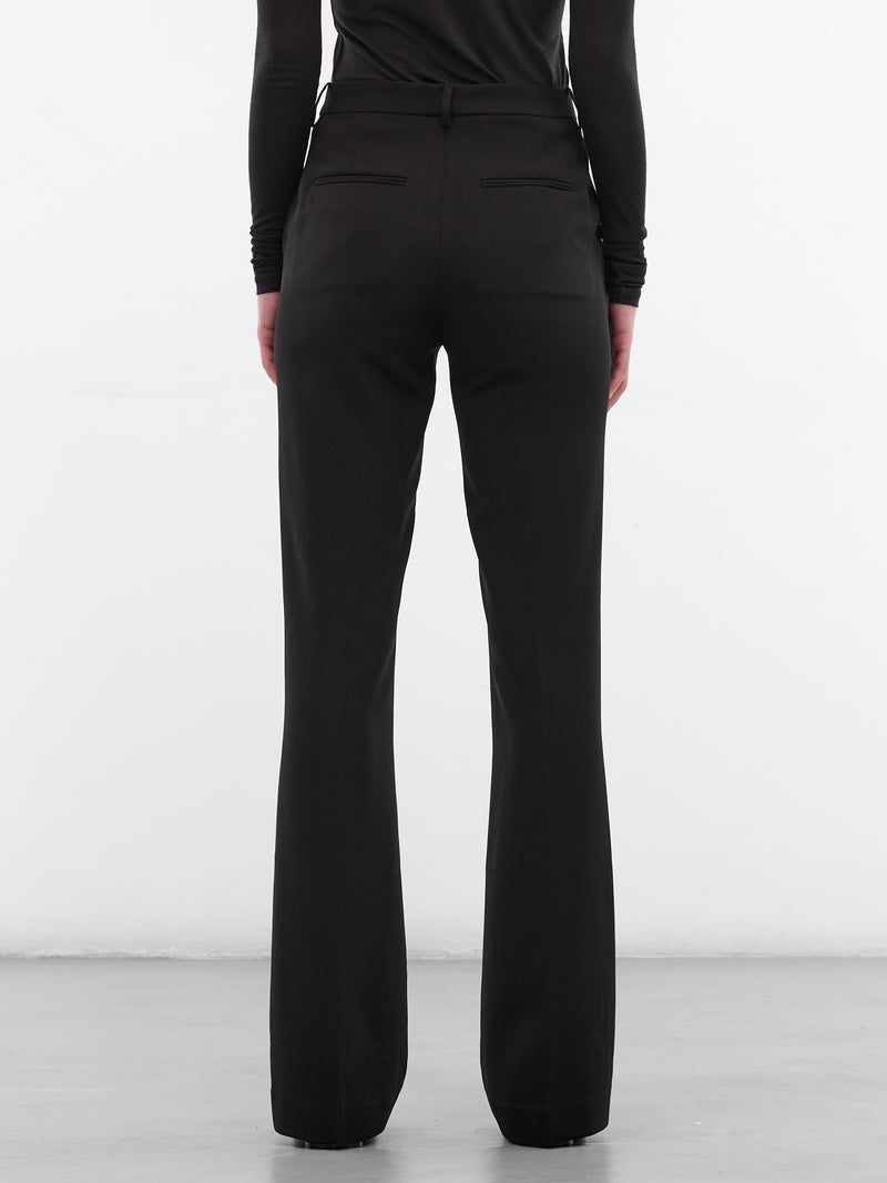 Black Vira Flared Trousers (AMFW2558-BLACK)