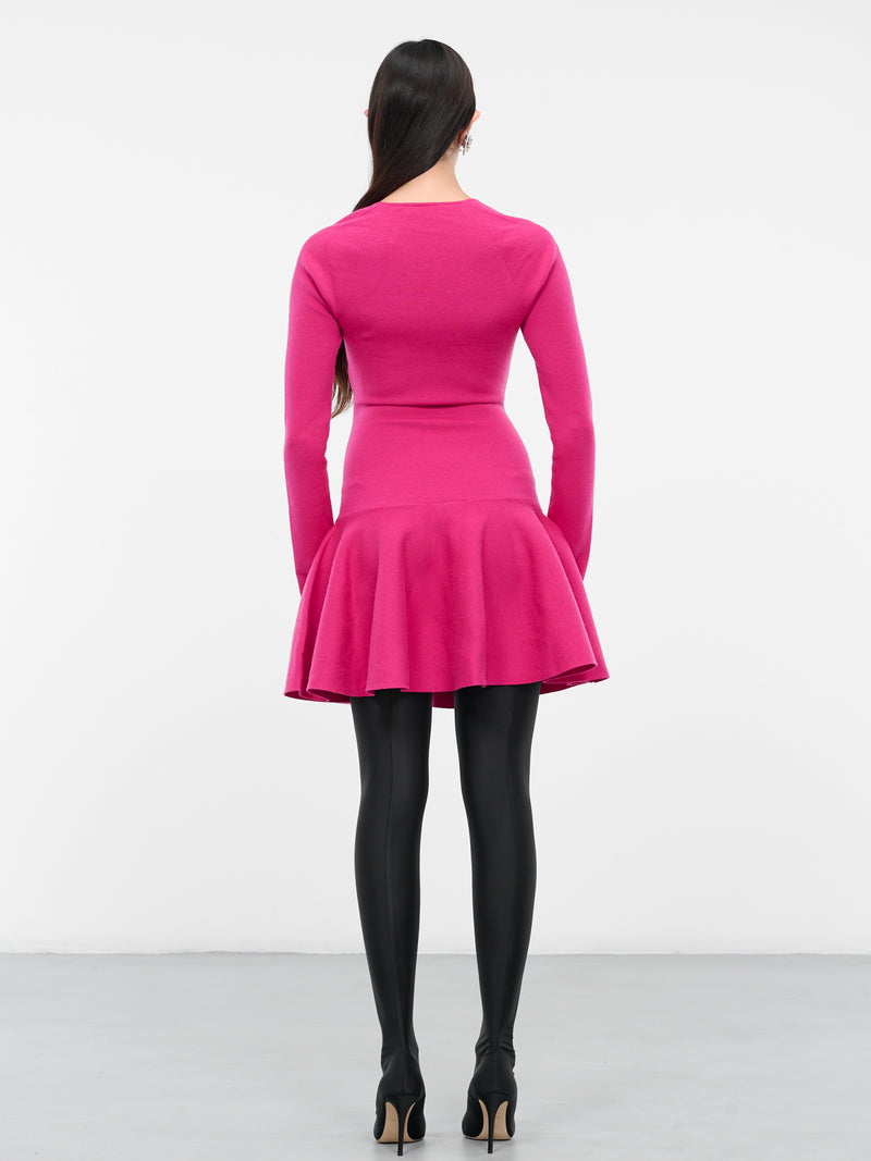 Sweetheart Mini Dress (AMR0017ML0528-U2743-FUXIA)