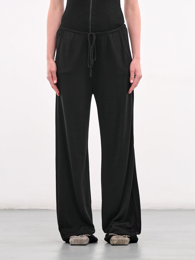 Slouchy Knit Pants (AMSS2542-BLACK)