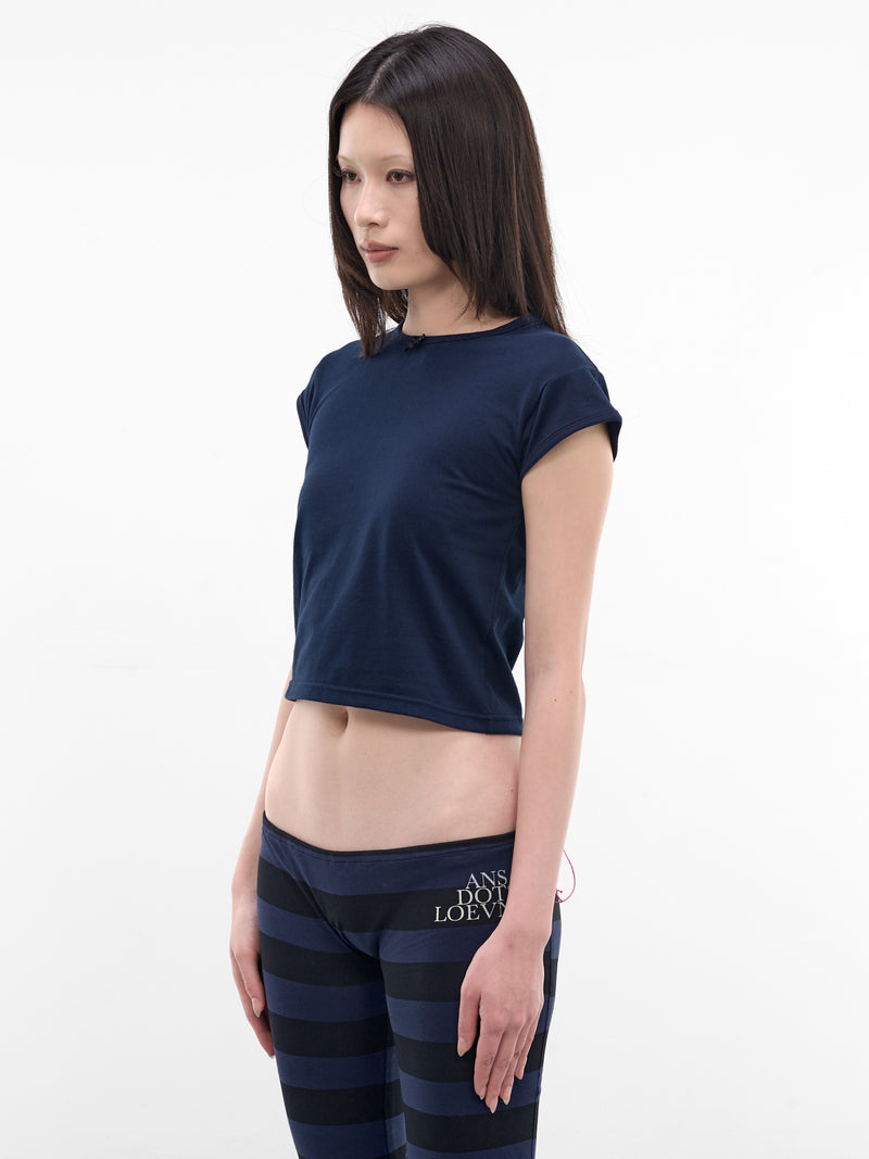 Navy Cotton Tiny Tee (AN002TP26SSNVY-NAVY)