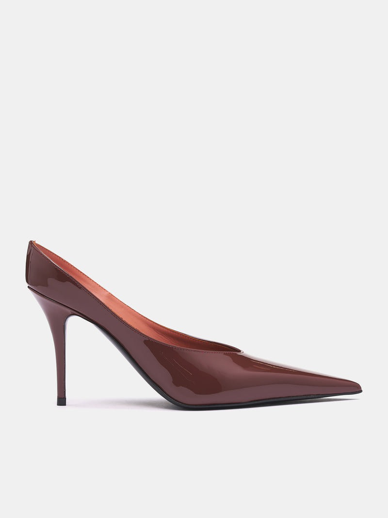 Anok Heels (ANOK-MULE-CHOCOLATE)