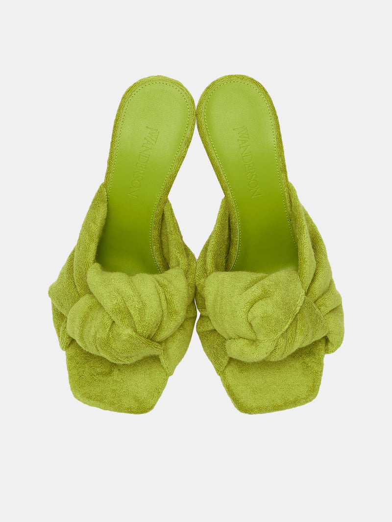 Heel Knot Sandals (ANW40206B-409-POP-GREEN)