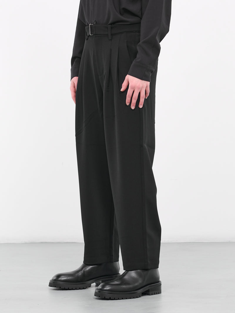 Belted Trousers (AP32-045-BLACK)