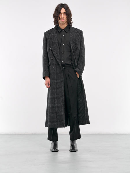 パンツ OVERCOAT/21SS/DRAWSTRING TROUSER AP42-025-BLACK107552494_grande