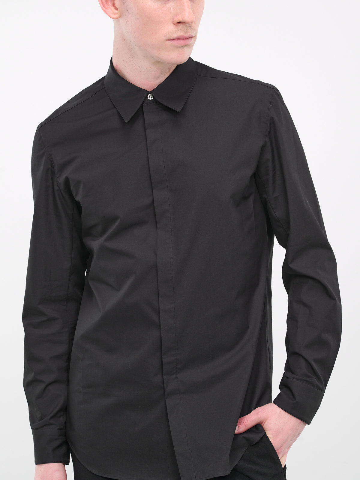 Tailored Shirt (AS32-071-BLACK)