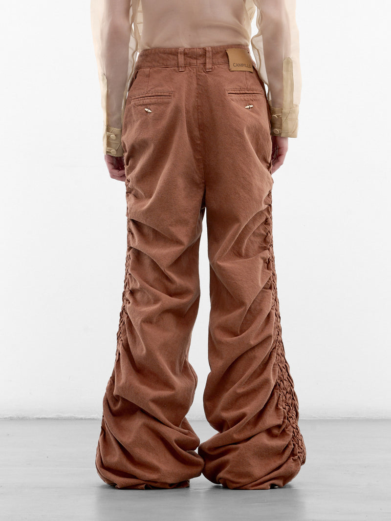 Washed Terracotta Denim Aurora Pants (AURORA-PANTS-WASHED-TERRACOTTA)
