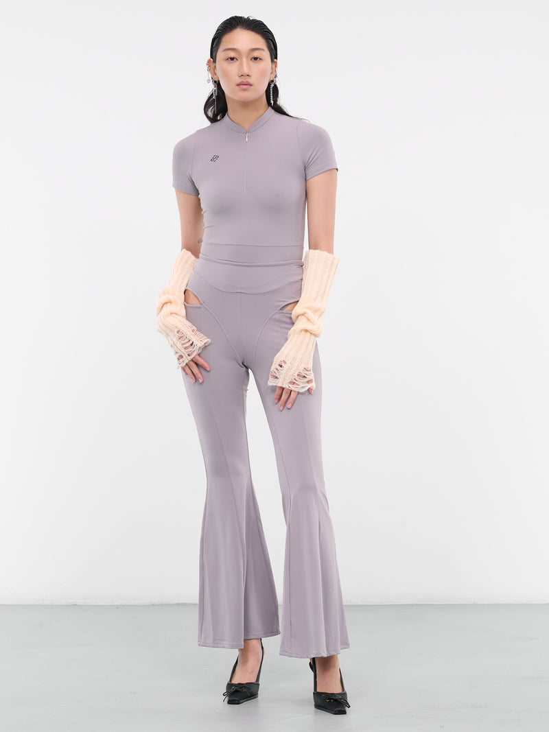 Logo Bodysuit (AW23-BD-01AS-ASHES-OF-ROSES)