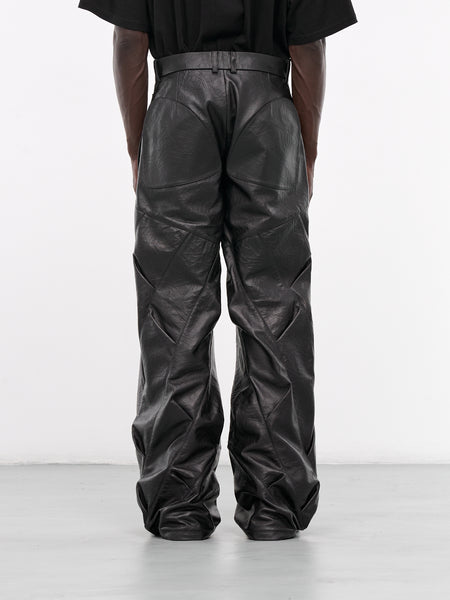 deres 5th drape pants black 1