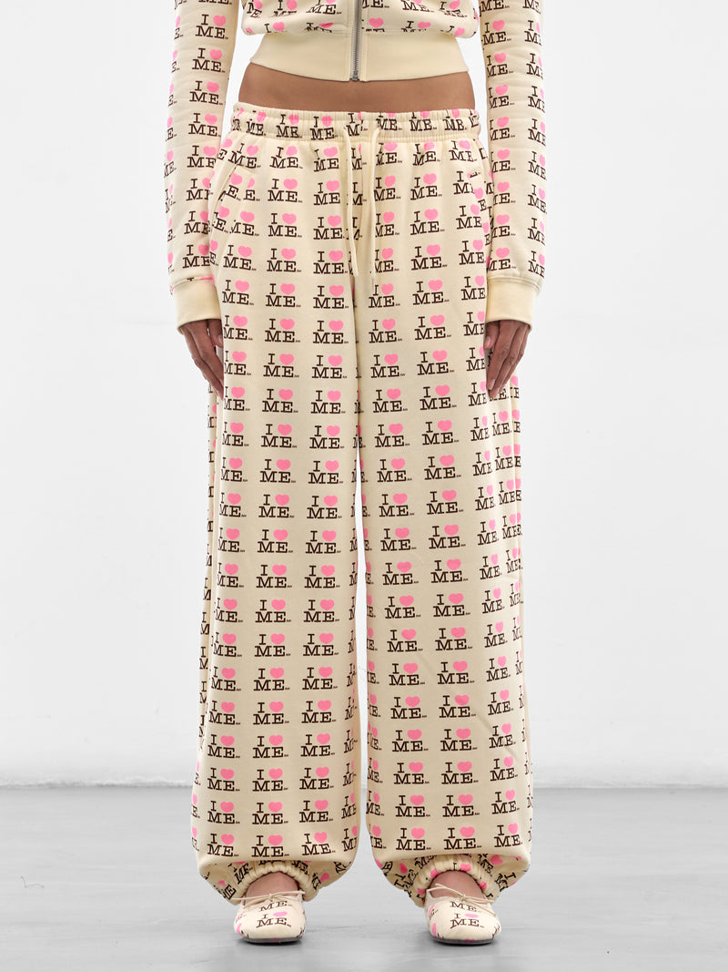 I Heart Me Baggy Joggers (AWSS2600096-I-HEART-YELLOW)