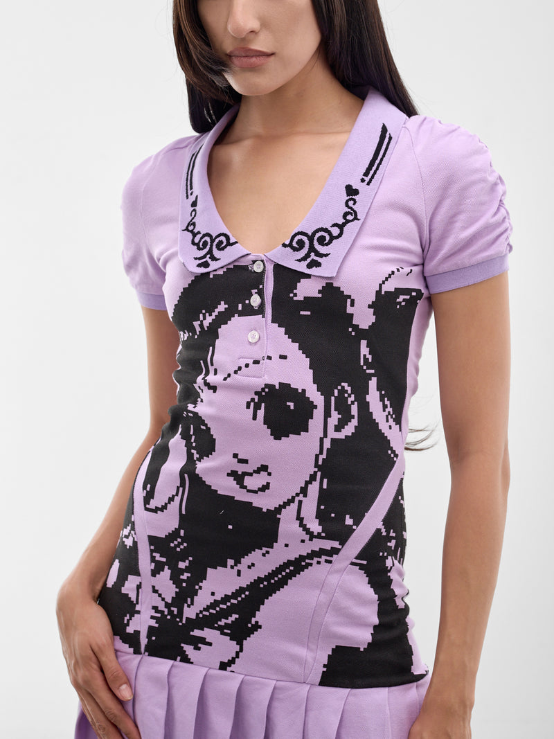 Ube Amelia Manga Mini Dress (AWSS2600112-UBE-MANGA)