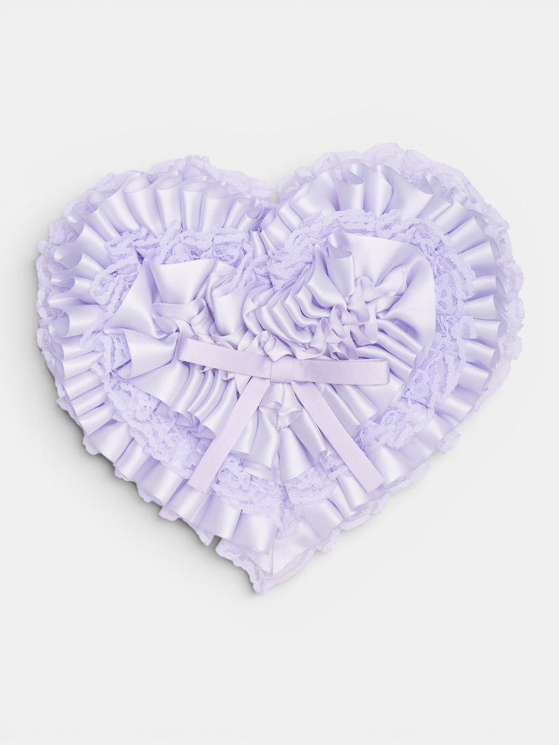 Purple Bow Heart Clutch Bag (AWSS2600153-PURPLE)