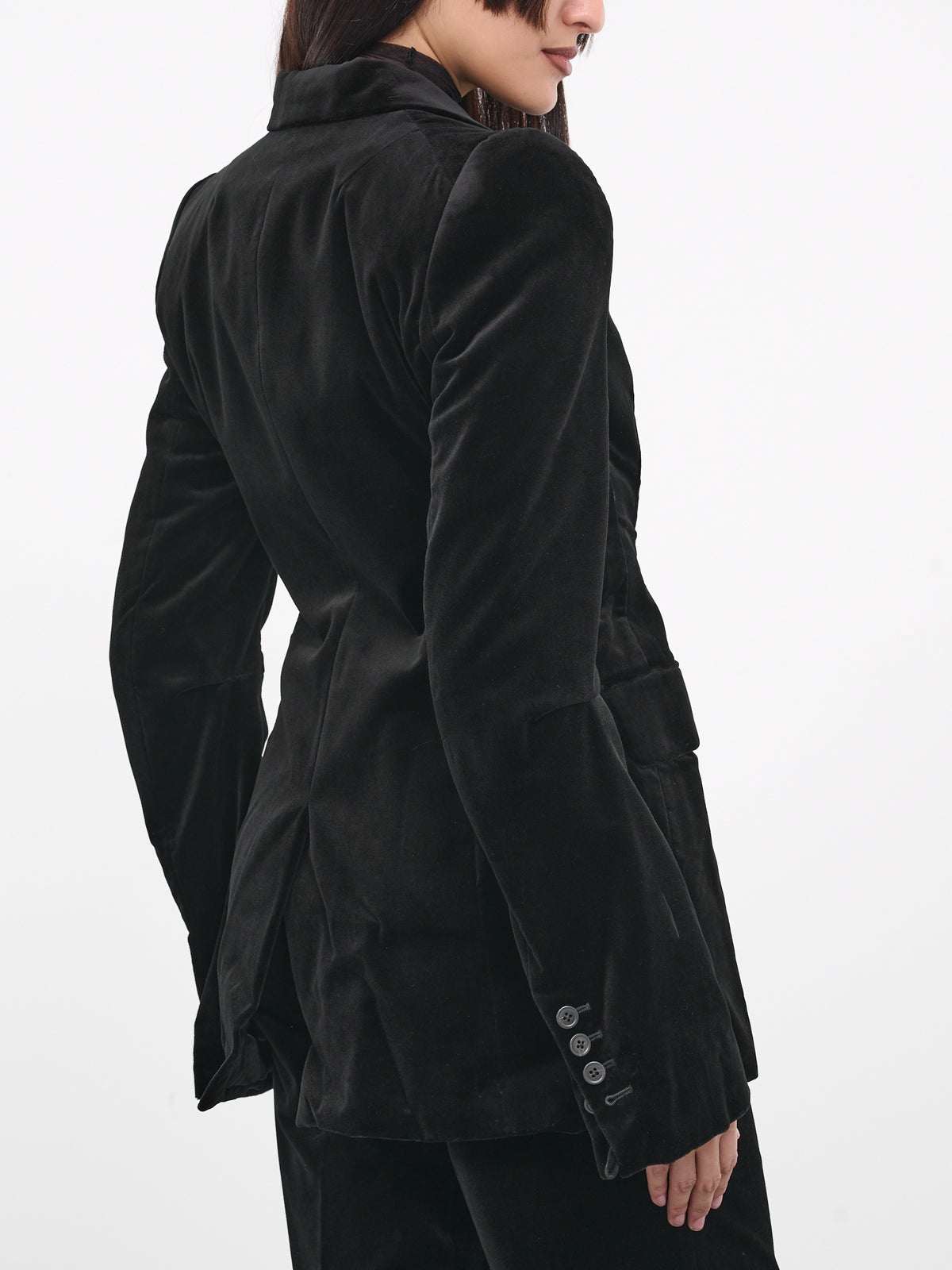 Velvet Sigrid Tailored Jacket (B0011410-FA351-099-BLACK)