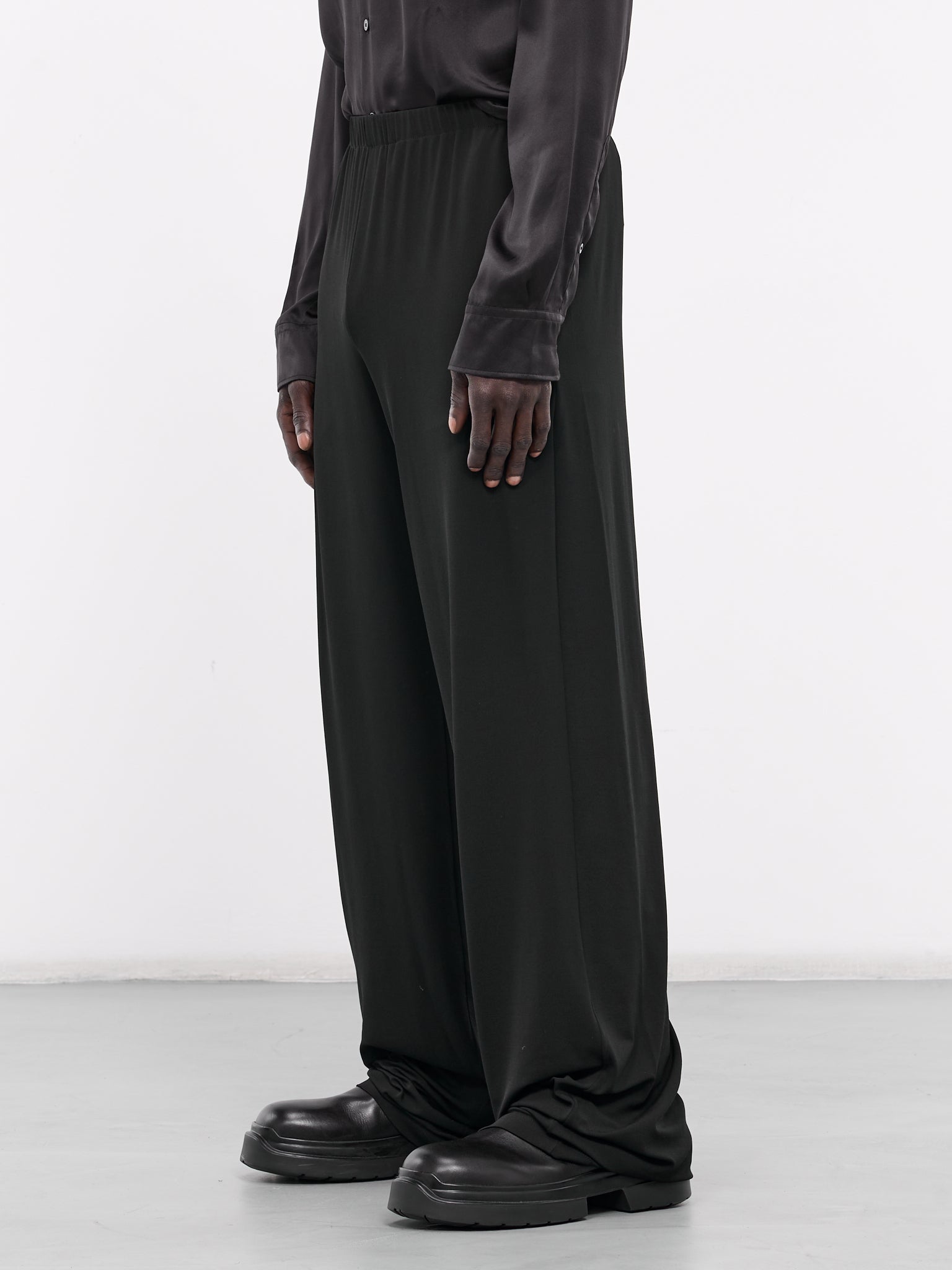 Kwinten Jersey Minimal Trousers (B0011715-FA433-BLACK)