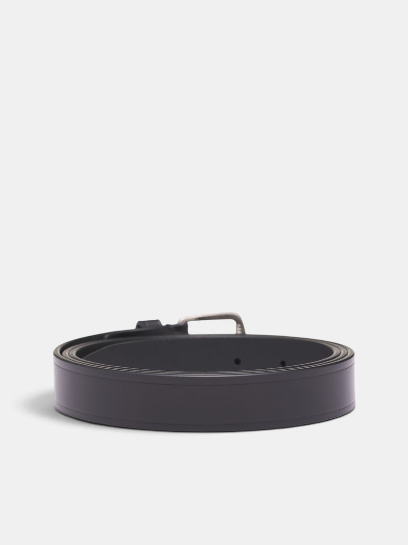 Black Leather Willow Belt (B0012469-LT128-BLACK)