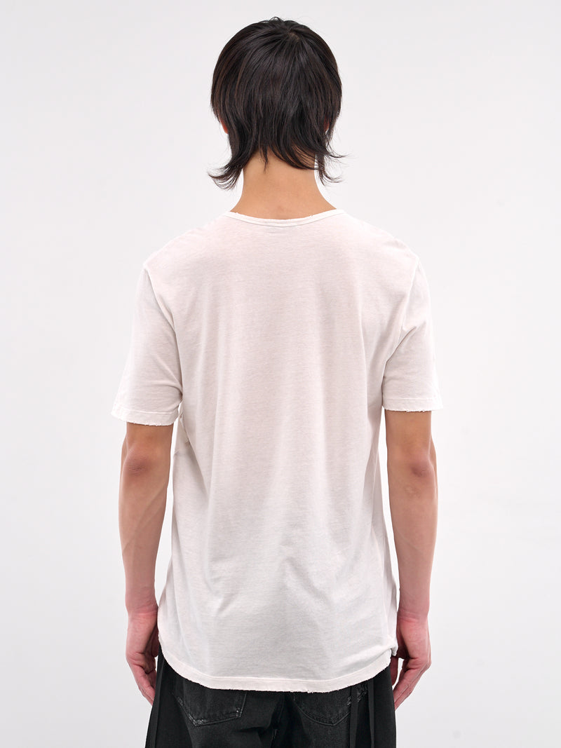 Baptist Chandelier Distressed Tee (B0012877-FA637-IVORY)