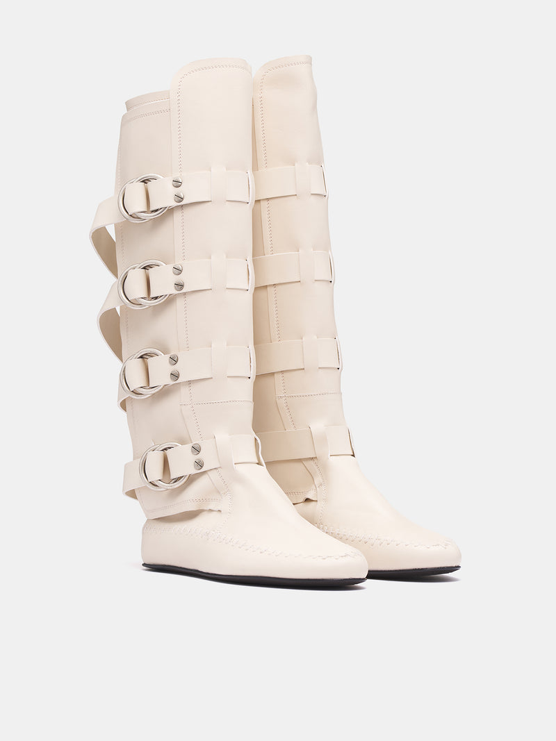 Siver Boots (B0012922-LT154-CHALK)