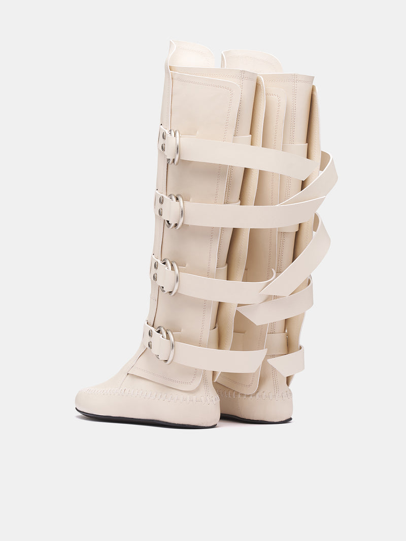 Siver Boots (B0012922-LT154-CHALK)