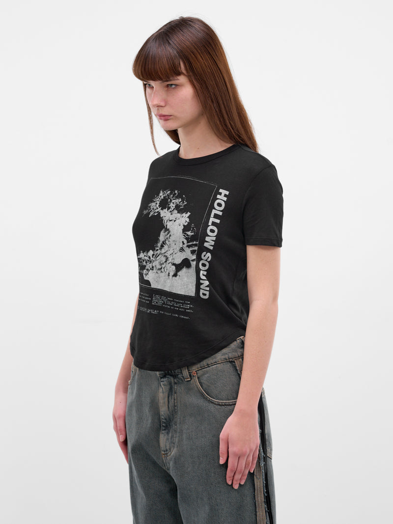 Floor Black 'Hollow Sound' Tee (B0013840-FA206-BLACK)