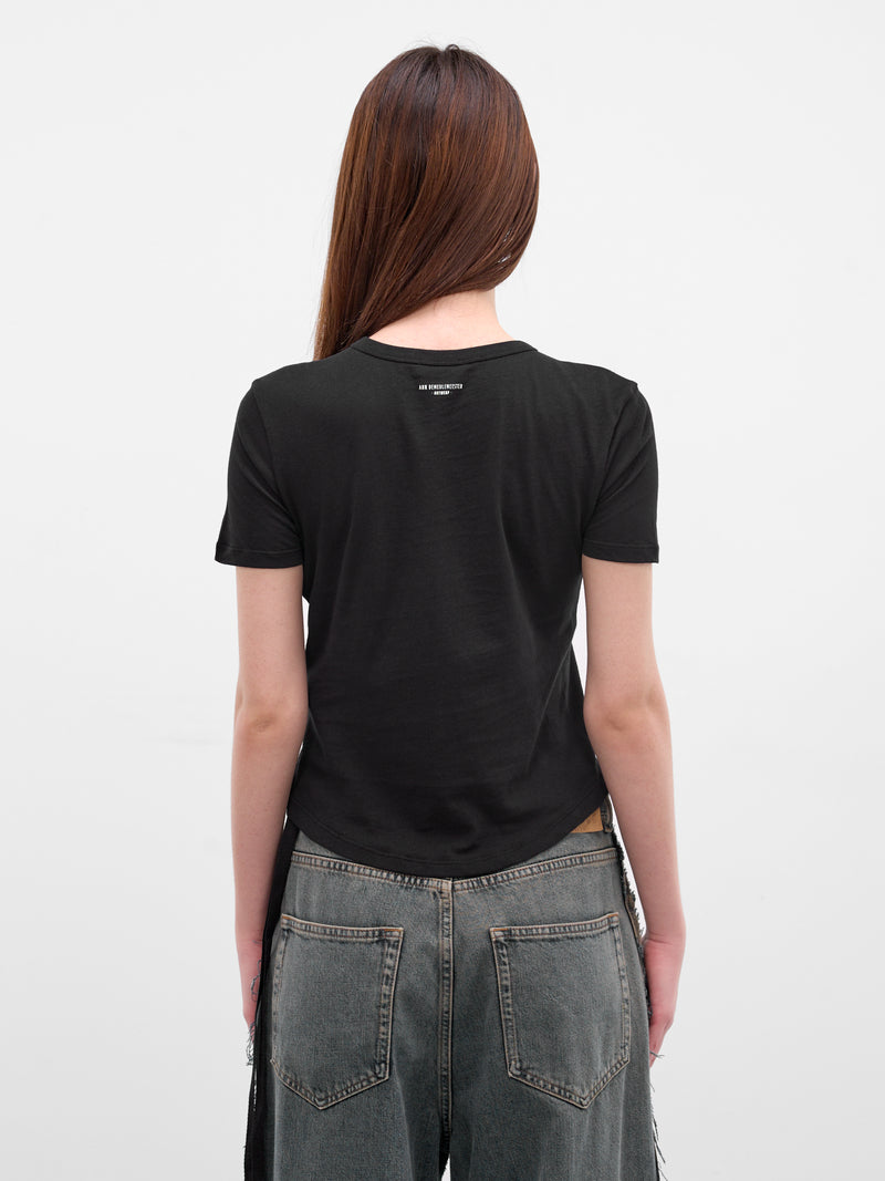 Floor Black 'Hollow Sound' Tee (B0013840-FA206-BLACK)