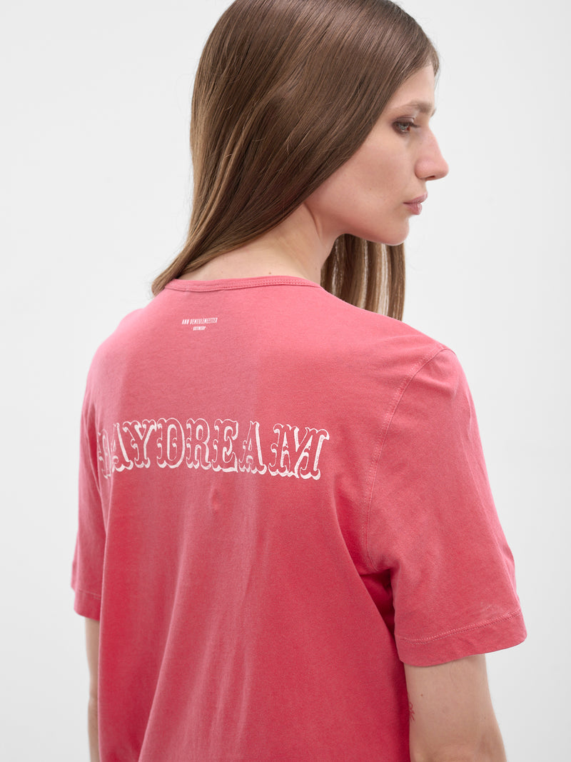 Fanie Red Daydream Graphic Tee (B0013919-FA740-REBEL-RED)